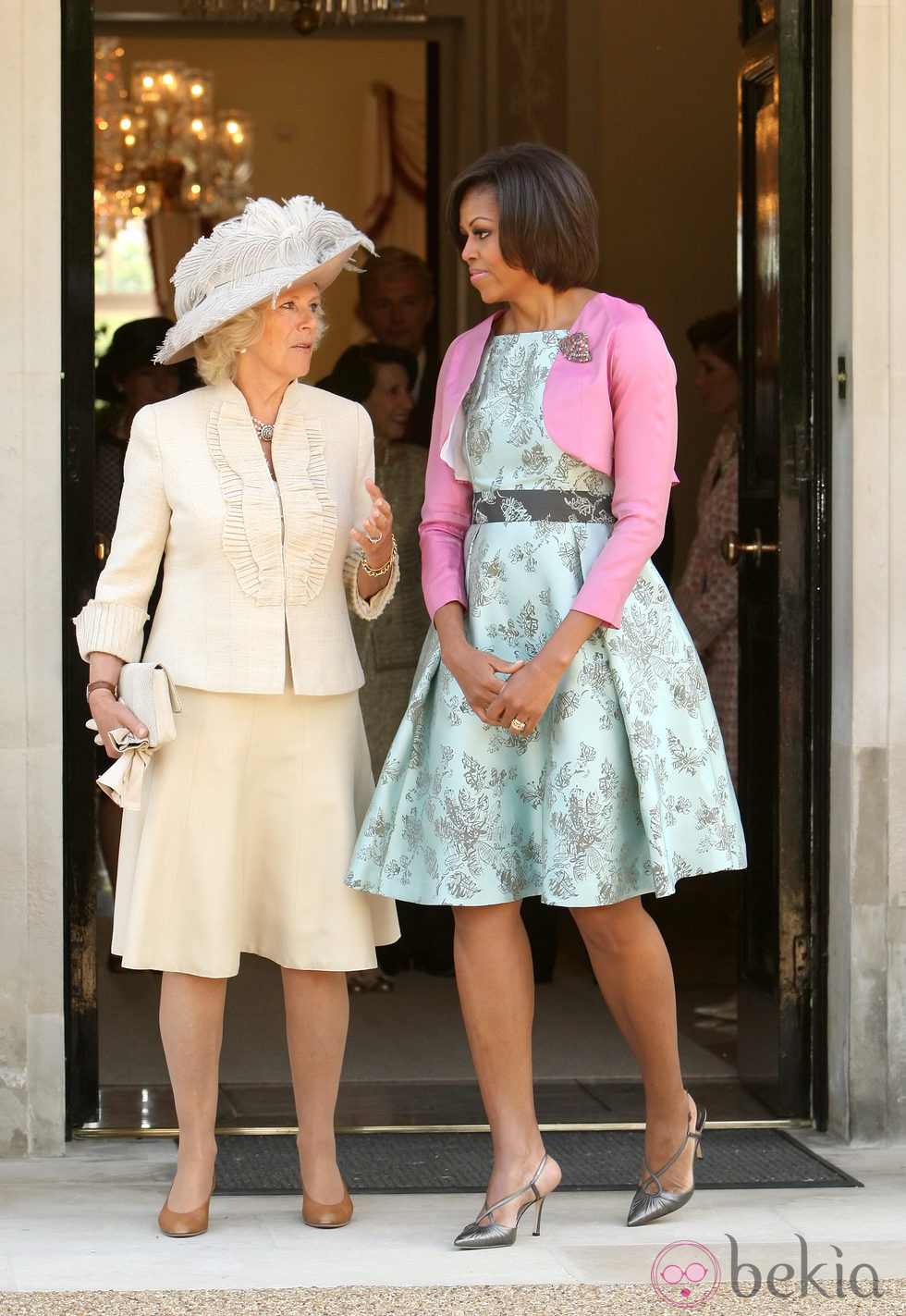 Camilla Parker y Michelle Obama en Londres