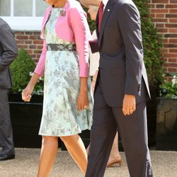 Barack y Michelle Obama de visita oficial en Londres