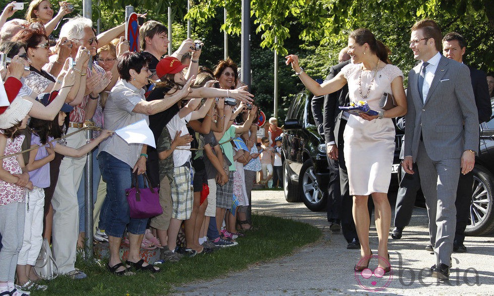 Victoria y Daniel de Suecia aclamados en Munich