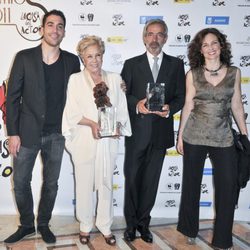 Miguel Ángel Silvestre, Lola Herrera, Imanol Arias y Silvia Marsó en 'La Casa del Actor'