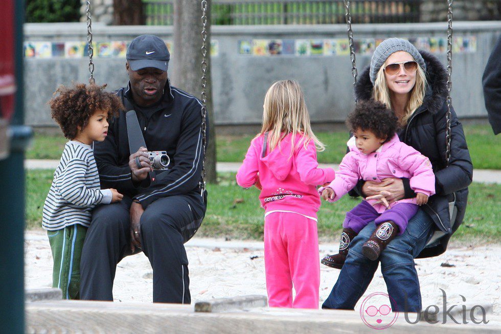 Heidi Klum, Seal y sus hijos