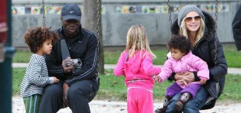 Heidi Klum, Seal y sus hijos