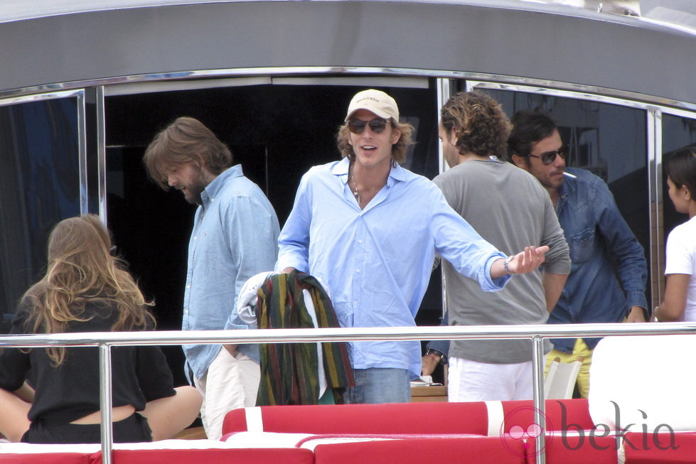 Andrea Casiraghi en Ibiza