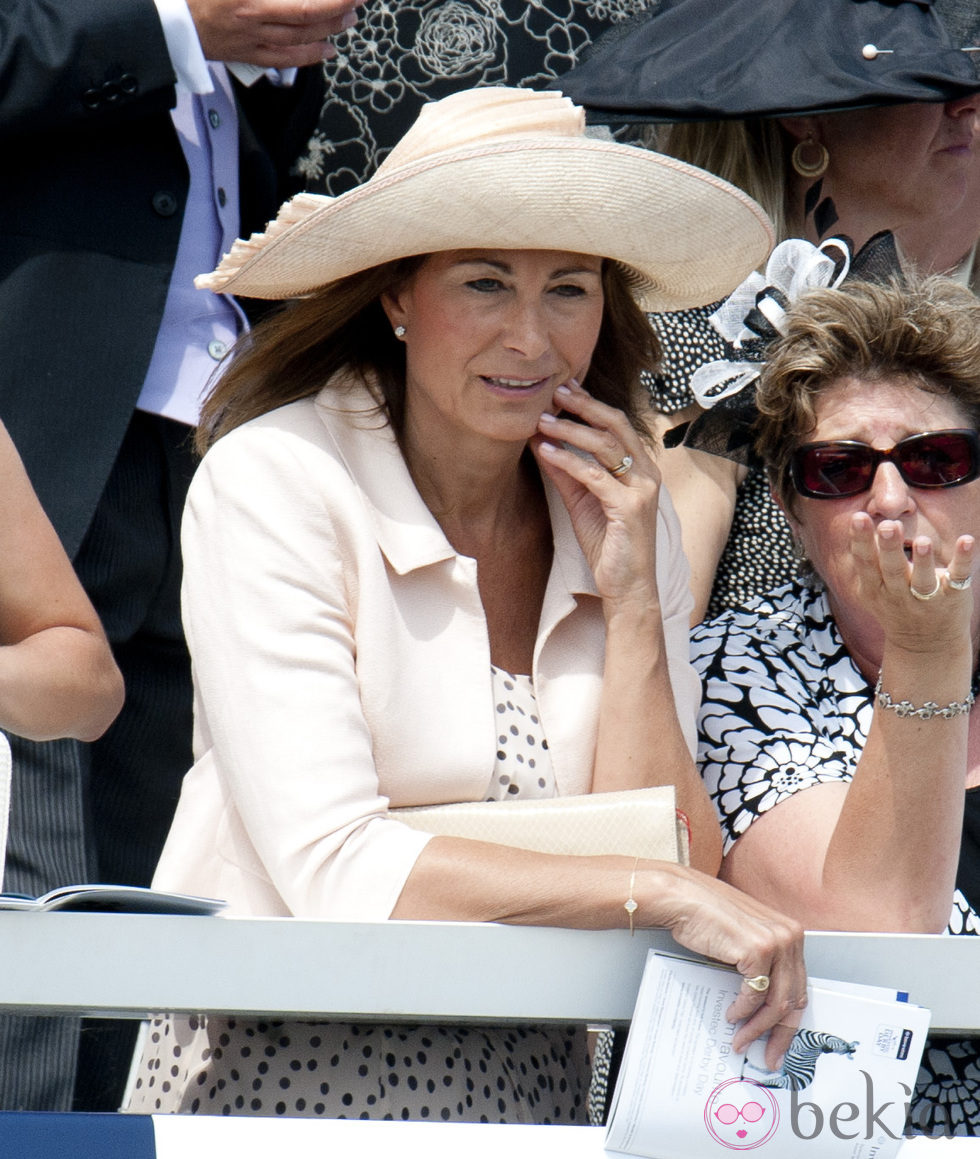 Carole Middleton en el Derby de Epsom