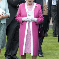 La Reina Isabel II en el Derby de Epsom