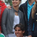 Rafa Nadal, Xisca Perelló y unos amigos en Disneyland París