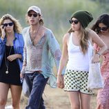 Andrea Casiraghi, Tatiana Santo Domingo y unos amigos en Ibiza