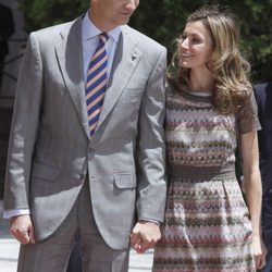 Don Felipe y Doña Letizia en el Senado