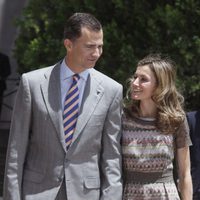 Don Felipe y Doña Letizia en el Senado