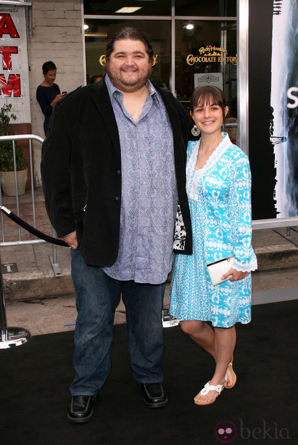 Jorge Garcia en el estreno de 'Super 8'