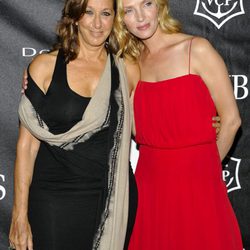 Donna Karan y Uma Thurman en los Stephan Weiss Apple Awards