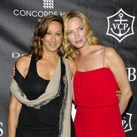 Donna Karan y Uma Thurman en los Stephan Weiss Apple Awards