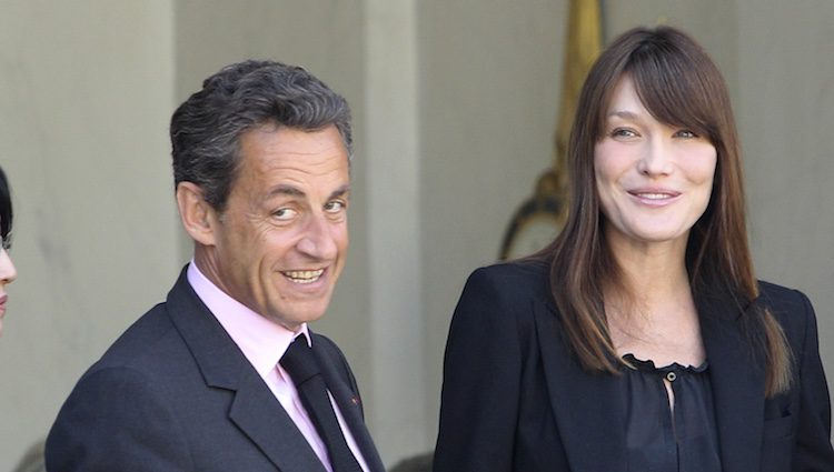 Nicolas Sarkozy y Carla Bruni