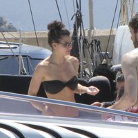 Pau Gasol y Silvia López en Ibiza