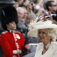 Camilla Parker y Catalina Middleton en Trooping the colour