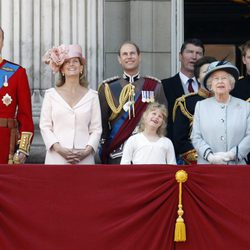 Los Windsor en Buckingham Palace