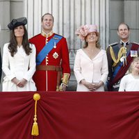 Los Windsor en Buckingham Palace