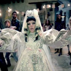 Lady Gaga en el videoclip de 'Judas'