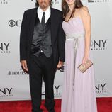 Al Pacino y Lucia Sola en los Premios Tony 2011