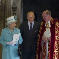 La Reina Isabel II y el Príncipe Felipe de Edimburgo en Windsor