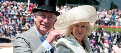 El Príncipe Carlos y Camilla Parker en Ascot