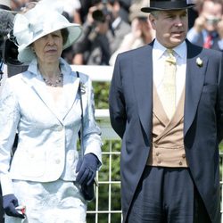 La Princesa Ana y el Duque de York en Ascot