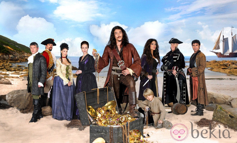 Reparto de la serie 'Piratas'