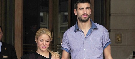 Shakira y Piqué cogidos de la mano en París