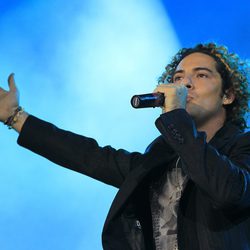 David Bisbal cantando en el concierto 'Lorca somos todos'