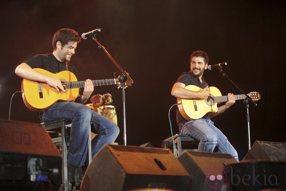 Estopa en el concierto 'Lorca somos todos'