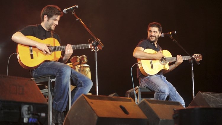 Estopa en el concierto 'Lorca somos todos'