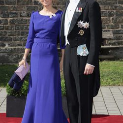 Pablo de Grecia y Marie Chantal Miller en la boda de la Princesa Natalia