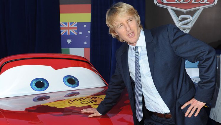 Owen Wilson en el estreno de 'Cars 2'