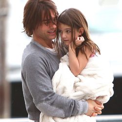 Tom Cruise con su hija Suri