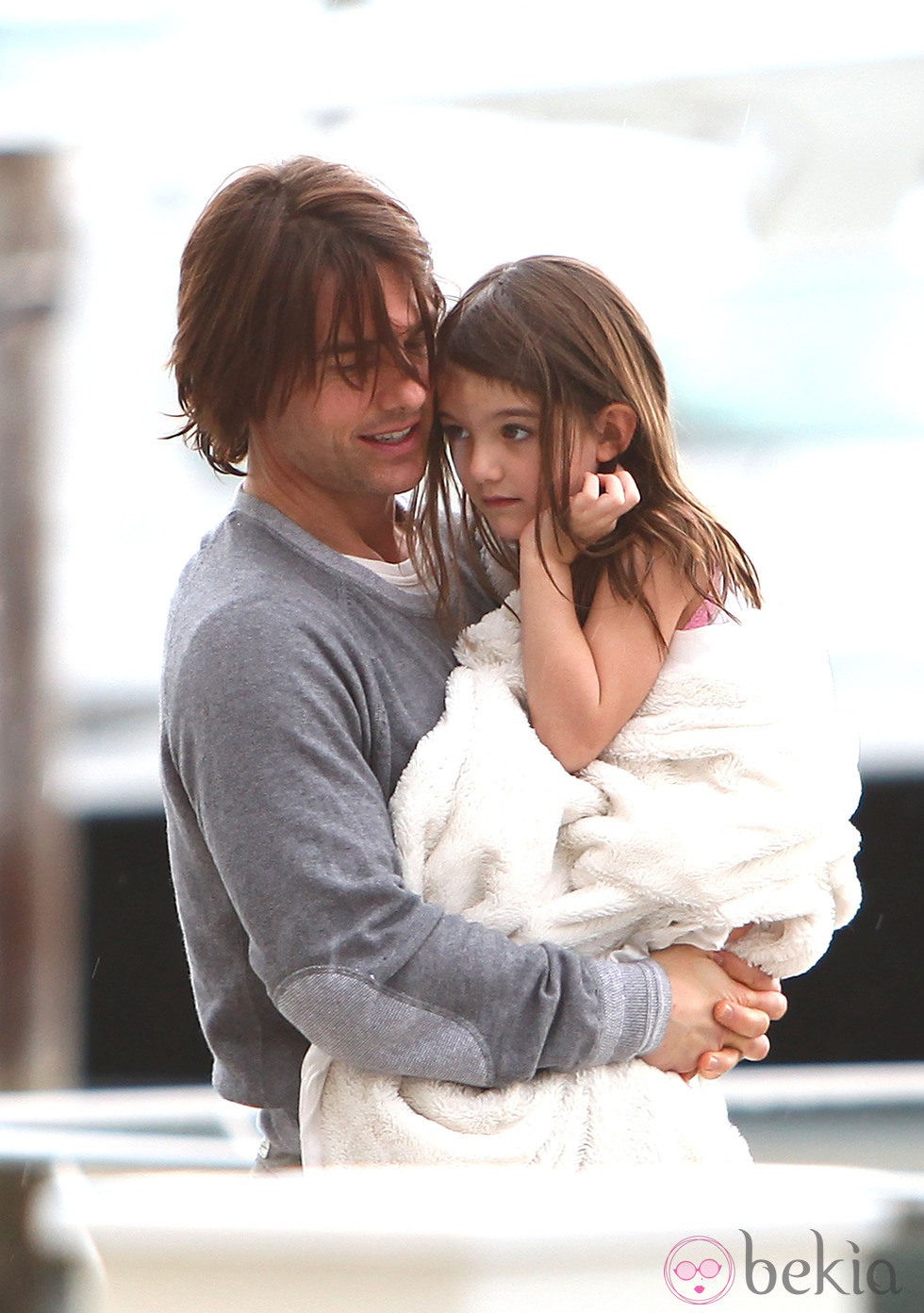 Tom Cruise con su hija Suri