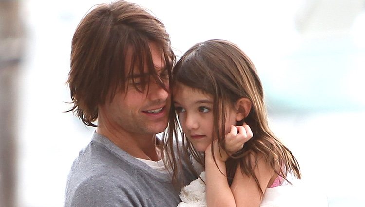 Tom Cruise con su hija Suri