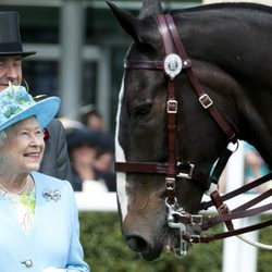 Isabel II en la clausura de Ascot