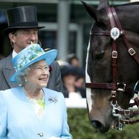 Isabel II en la clausura de Ascot