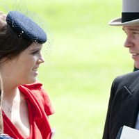 Eugenia de York y su novio Jack Brooksbank en Ascot