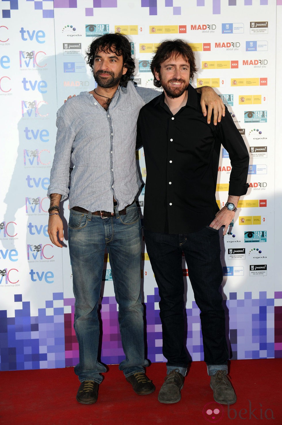 Daniel Sánchez Arévalo y Mateo Gil en la Fiesta del Cine Español