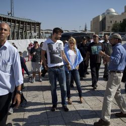 Gerard Piqué y Shakira en Israel