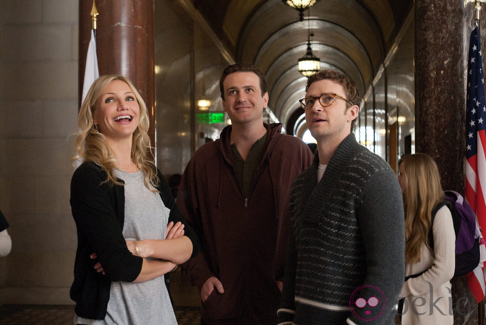 Cameron Diaz, Jason Segel y Justin Timberlake en 'Bad Teacher'