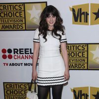 Zooey Deschanel en los Critics' Choice Television Awards 2011.