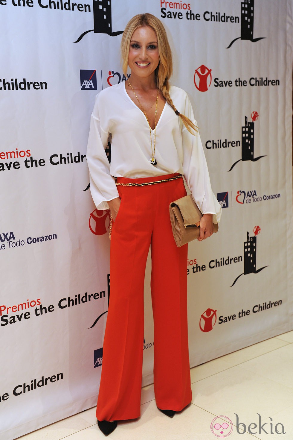 Berta Collado en los Premios 'Save the Children' 2011