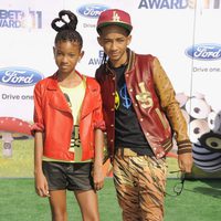 Willow y Jaden Smith en los Bet Awards 2011