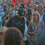 Jay-Z y Gwyneth Paltrow en el Festival de Glastonbury