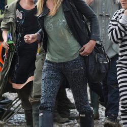 Kate Moss en Glastonbury