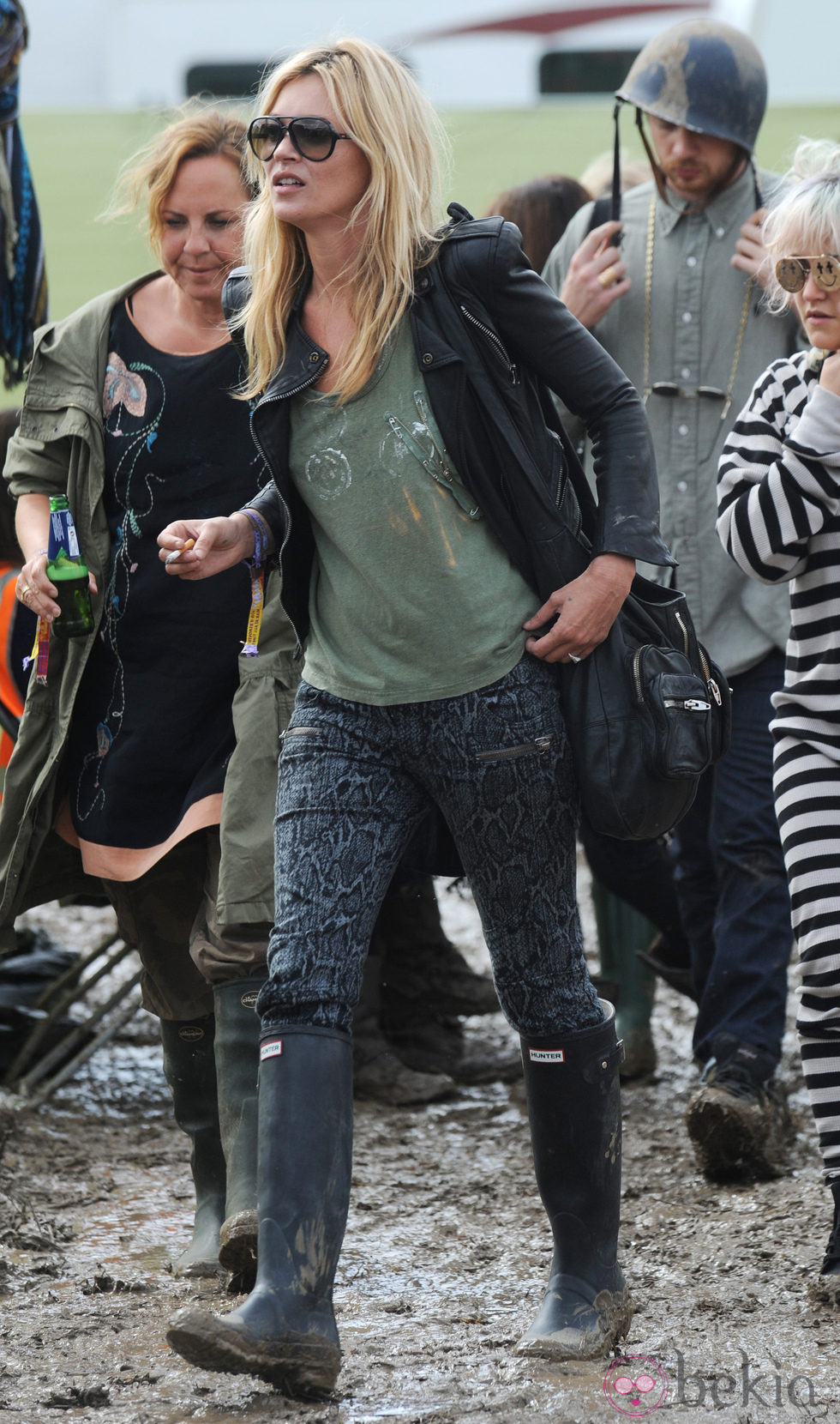 Kate Moss en Glastonbury