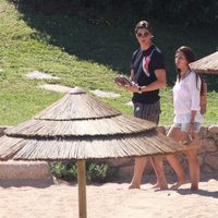 Fernando Torres y Olalla Domínguez en Porto Cervo