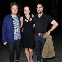 Ewan McGregor y Stanley Tucci en el concierto de Beyoncé